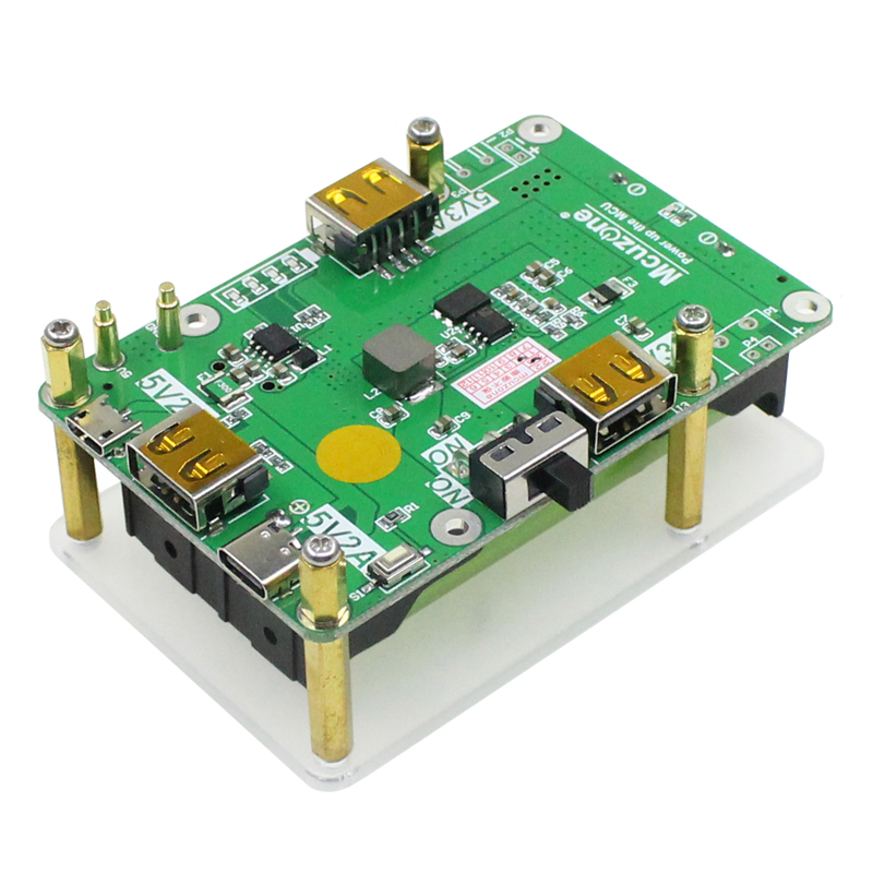 Raspberry Pi Uninterrupted Power Supply Ups 18650 - บอร์ดขยายแบตเตอรี่ Raspberry Pi 4B/3B+ 18650 พร้อมระบบสำรองไฟ