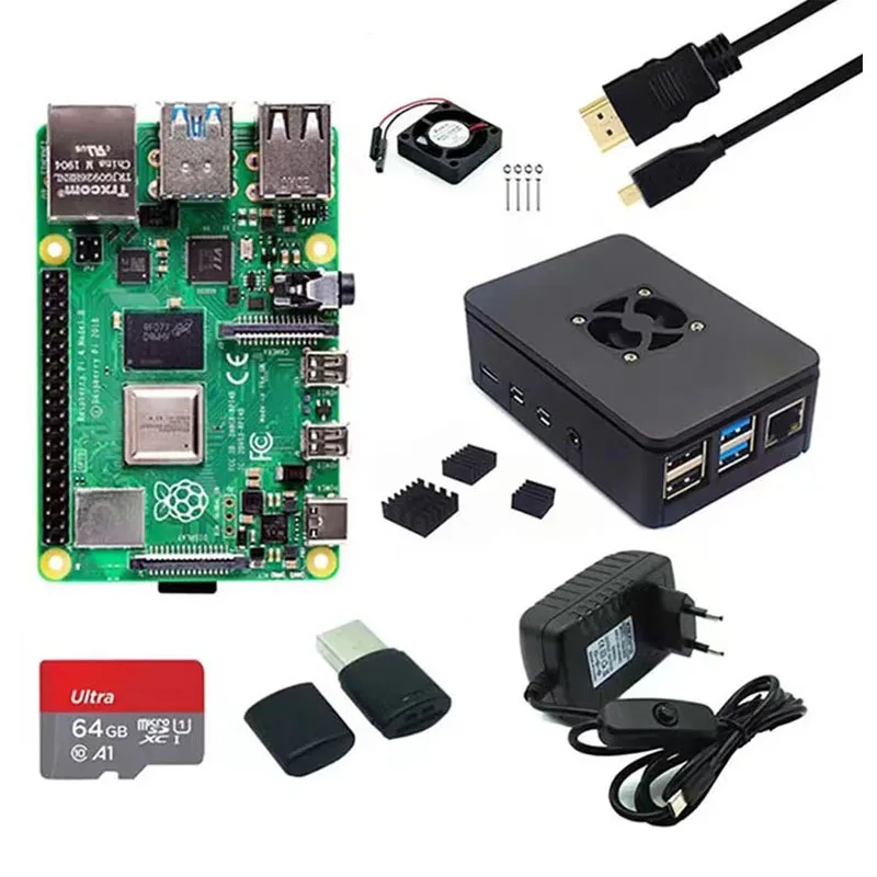 Raspberry Pi 4 8Gb Ram Kit - Raspberry Pi 4 Model B คุณภาพสูง