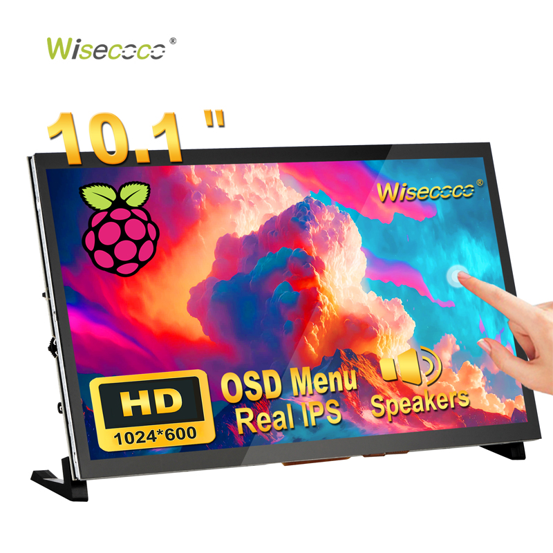 Raspberry Pi 10.1 Inch Capacitive Touch Screen Ips - หน้าจอสัมผัส LCD ขนาด 5 7 10.1