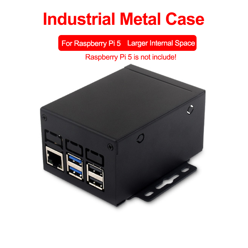 Argon One V3 M.2 Nvme Case - Raspberry Pi 5 เกรดอุตสาหกรรมโลหะกรณี D สนับสนุนติดตั้ง