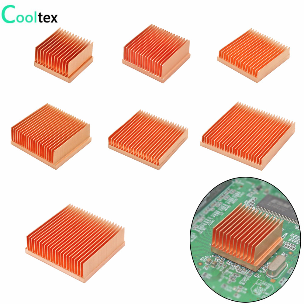 Raspberry Pi Water Cooling Kit - DIY ฮีทซิงค์ทองแดงบริสุทธิ์ Skiving Fin ฮีทซิงค์หม้อน้ํา Cooler