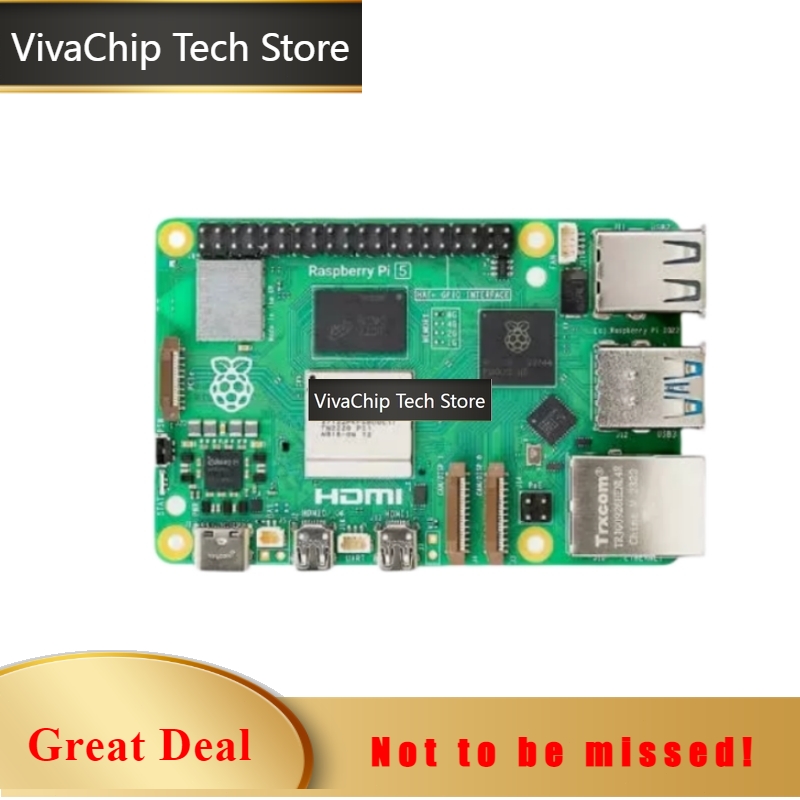 Raspberry Pi 5 8Gb Board - บอร์ดพัฒนา VivaCTRaspberry Pi 5B 4G/8GB รุ่นใหม่
