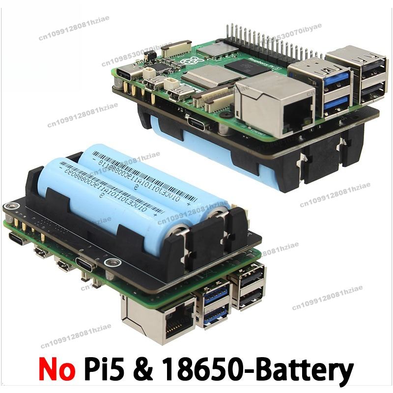 Raspberry Pi Uninterrupted Power Supply Ups 18650 - สำหรับ X1200 Raspberry Pi 5 บอร์ดขยายการจัดการพลังงาน