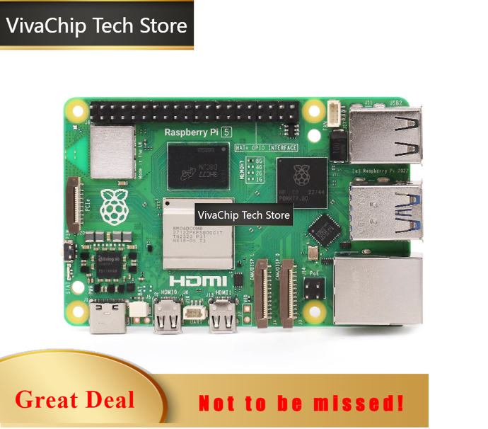 Raspberry Pi 5 8Gb Board - บอร์ดพัฒนา VivaCTRaspberry Pi รุ่นที่ 5 5B