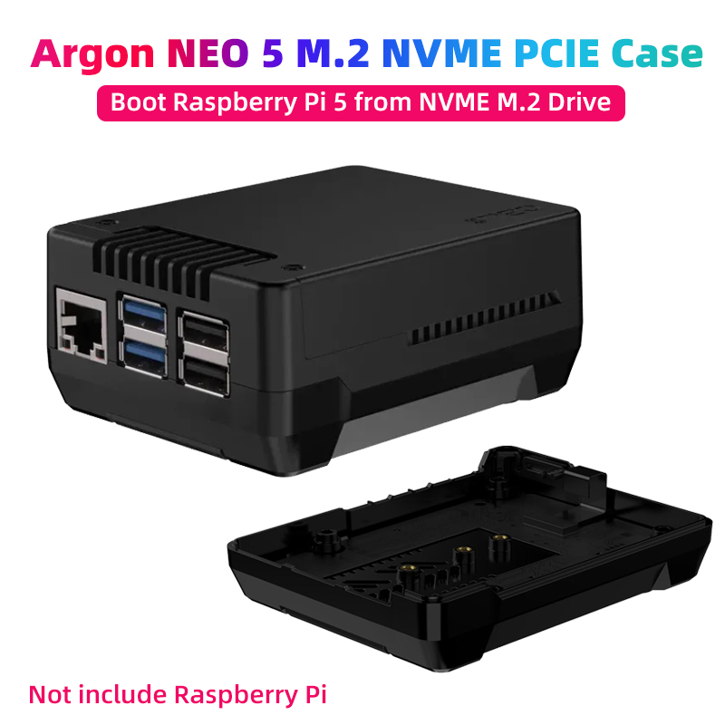 Argon One V3 M.2 Nvme Case - Argin NEO 5 M.2 NVMe PCIe