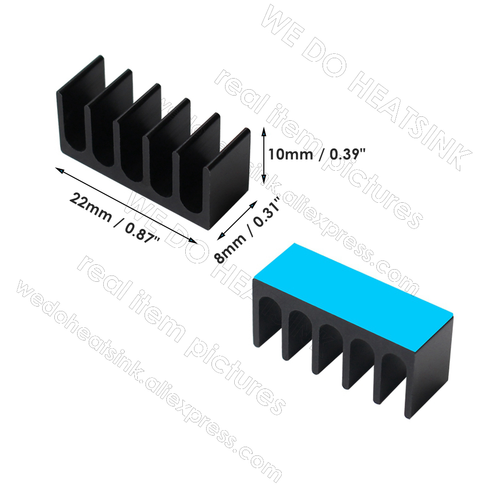 เราจำหน่ายฮีทซิงค์ 8x22x10 มม. - Raspberry Pi Water Cooling Kit บทวิจารณ์และราคา