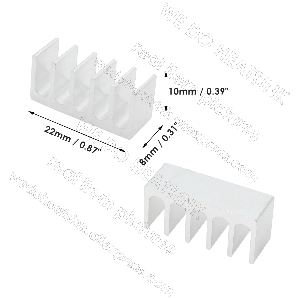 เราจำหน่ายฮีทซิงค์ 8x22x10 มม. - Raspberry Pi Water Cooling Kit บทวิจารณ์และราคา