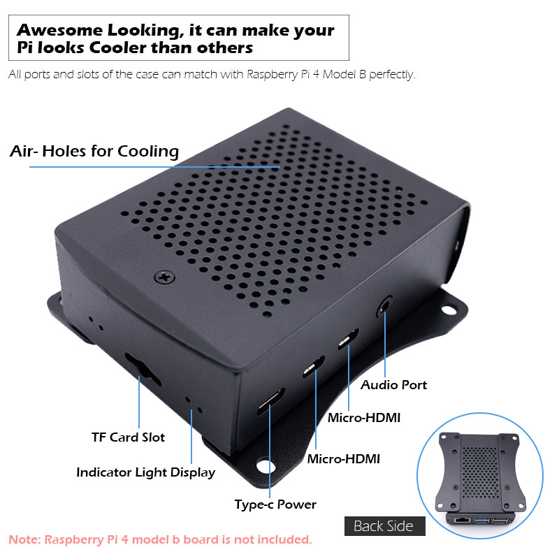 Raspberry Pi 4 รุ่นBอลูมิเนียม - Argon One V3 M.2 Nvme Case บทวิจารณ์และราคา