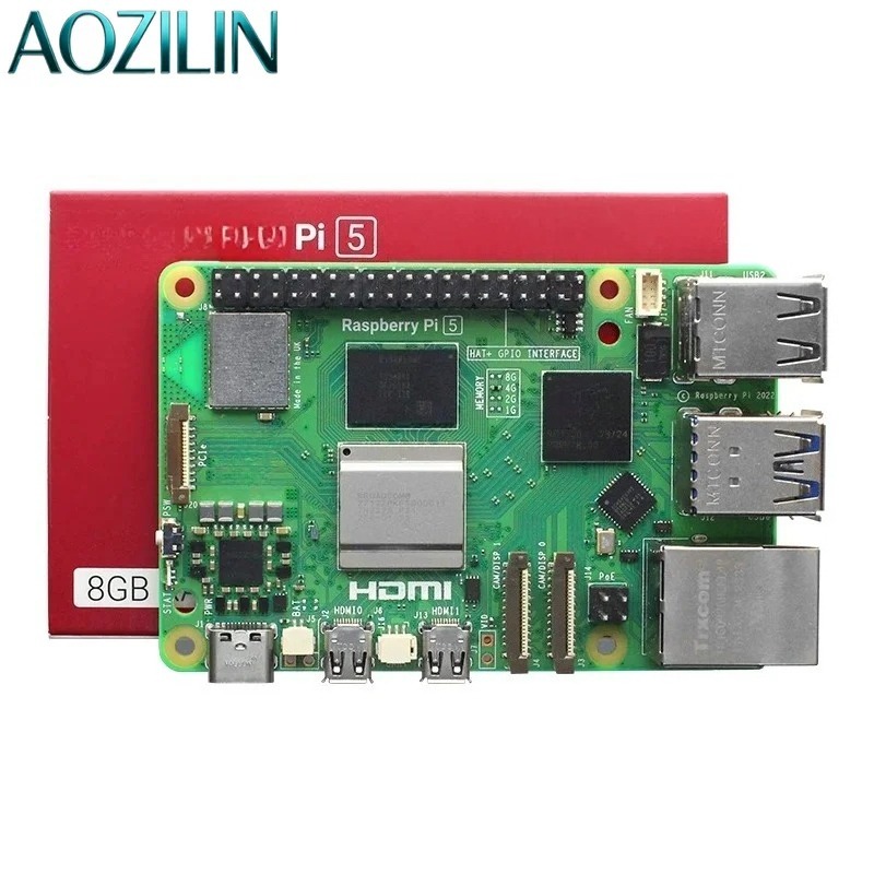 ชุดบอร์ดพัฒนาและเมนบอร์ดสำหรับ - Raspberry Pi 5 8Gb Board บทวิจารณ์และราคา