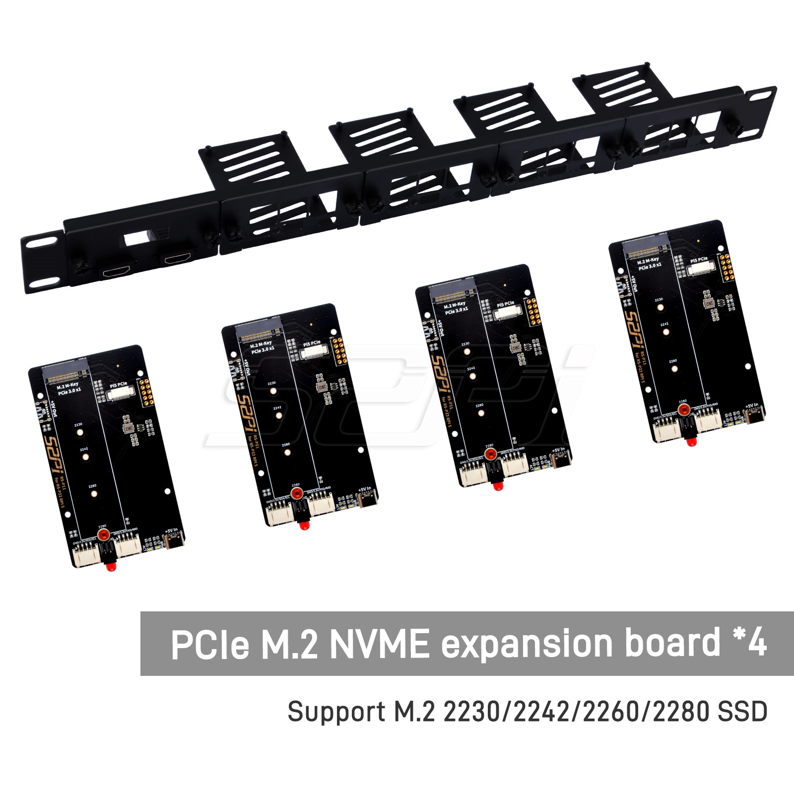 52Pi 1U Rackmountเหล็กชุดสําหร - Raspberry Pi Rackmount 1U 19 Inch บทวิจารณ์และราคา