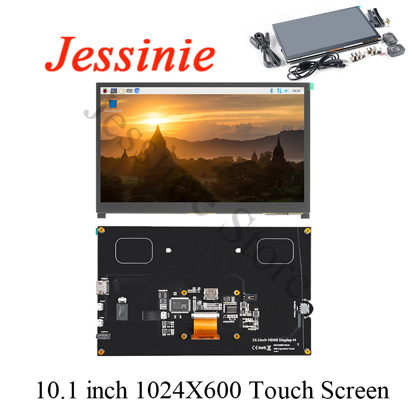 10.1 นิ้ว HDMI เข้ากันได้กับจอ - Raspberry Pi 10.1 Inch Capacitive Touch Screen Ips บทวิจารณ์และราคา