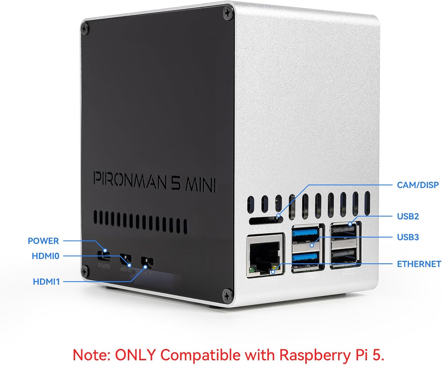 Pironman 5-Mini NVMe M.2 SSD P - Raspberry Pi Ai Kit Hailo-8L บทวิจารณ์และราคา
