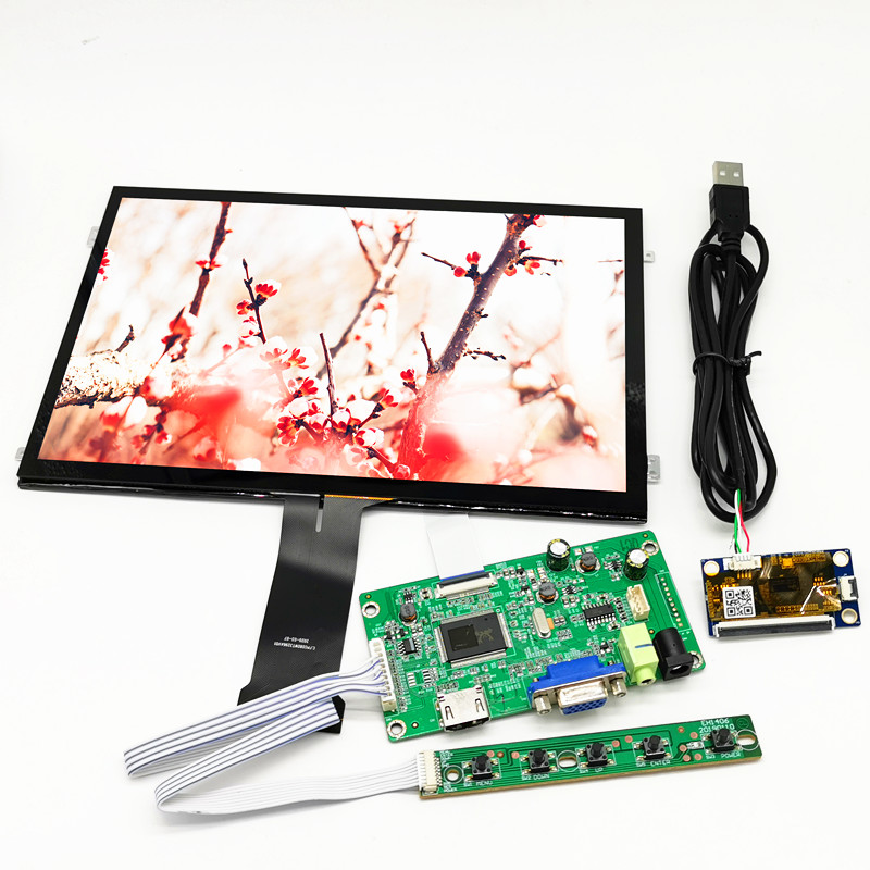 10.1 นิ้วหน้าจอสัมผัสแบบ capac - Raspberry Pi 10.1 Inch Capacitive Touch Screen Ips บทวิจารณ์และราคา