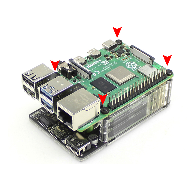 Raspberry Pi 4B 3B + 3B 5V 3A  - Raspberry Pi Uninterrupted Power Supply Ups 18650 บทวิจารณ์และราคา