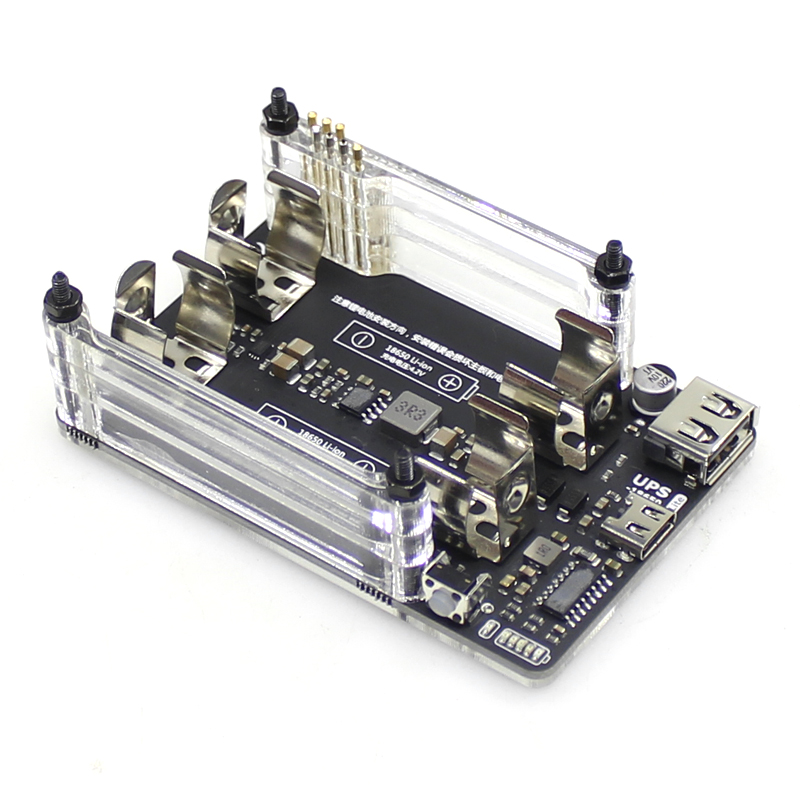 Raspberry Pi 4B 3B + 3B 5V 3A  - Raspberry Pi Uninterrupted Power Supply Ups 18650 บทวิจารณ์และราคา