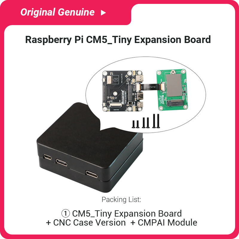 ชุดอุปกรณ์ CM5 Tiny Full Kit พ - Raspberry Pi Ai Kit Hailo-8L บทวิจารณ์และราคา