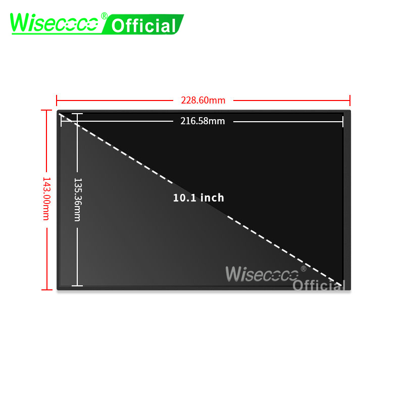 Wisecoco 10.1นิ้วหน้าจอสัมผัสแ - Raspberry Pi 10.1 Inch Capacitive Touch Screen Ips บทวิจารณ์และราคา