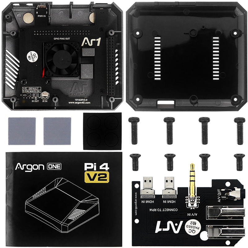 Raspberry Pi 4 Model B argon O - Argon One V3 M.2 Nvme Case บทวิจารณ์และราคา