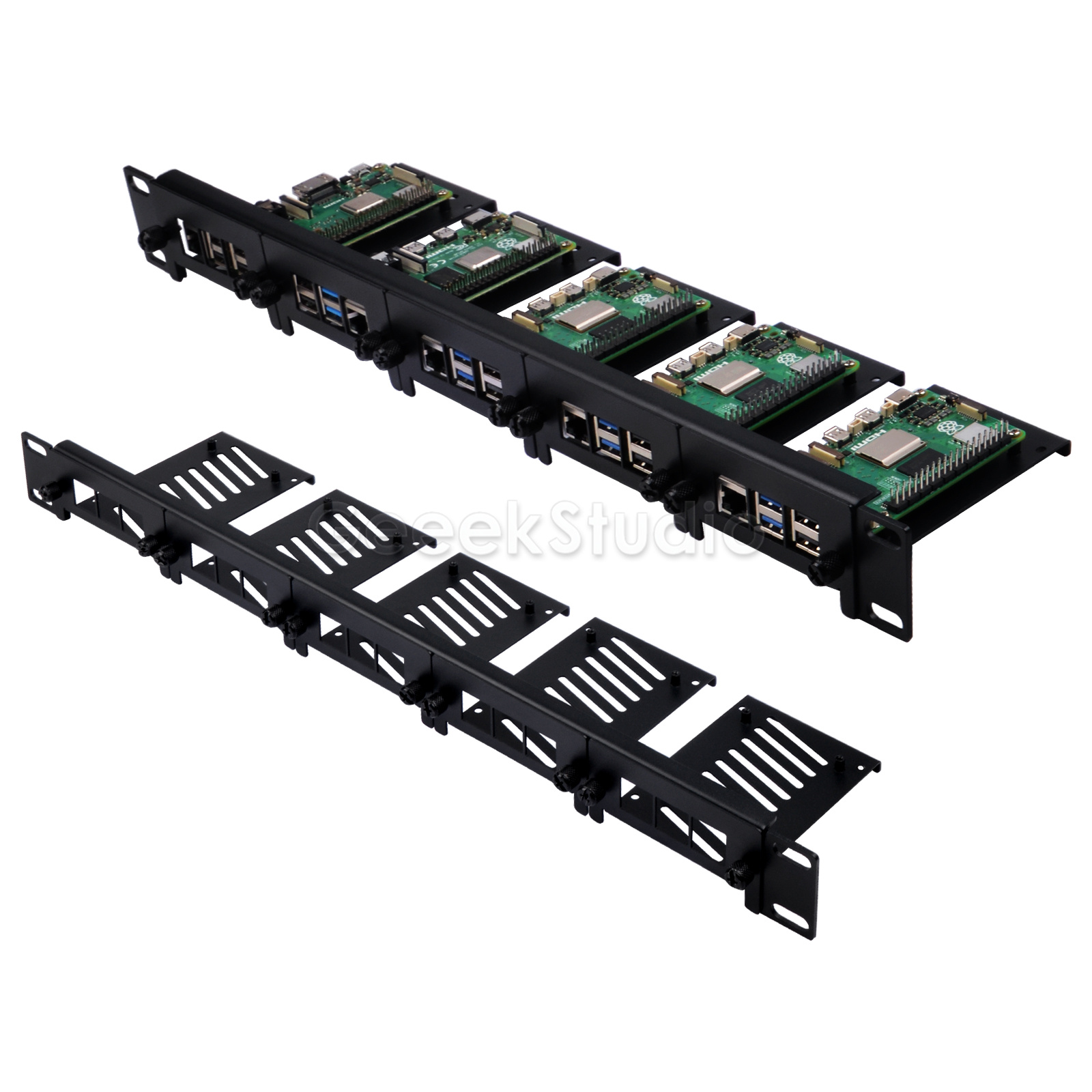 1U Rack Mount สําหรับ Raspberr - Raspberry Pi Rackmount 1U 19 Inch บทวิจารณ์และราคา
