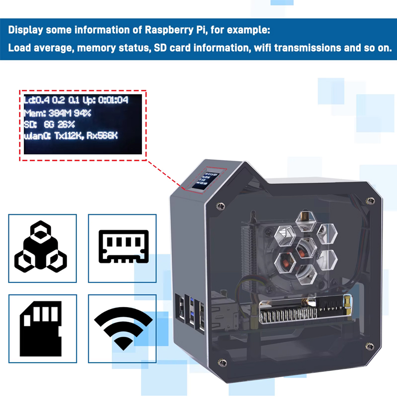 ชุดคอมพิวเตอร์ GeeekPi Raspber - Argon One V3 M.2 Nvme Case บทวิจารณ์และราคา