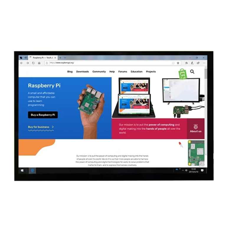 ใหม่10.1นิ้ว1280X800 IPS LCD จ - Raspberry Pi 10.1 Inch Capacitive Touch Screen Ips บทวิจารณ์และราคา