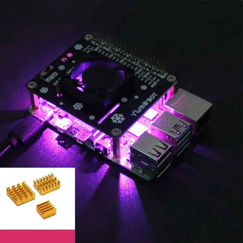 ฮีทซิงค์ระบายความร้อนแบบแอคทีฟ - Raspberry Pi Water Cooling Kit บทวิจารณ์และราคา